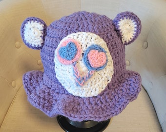 Carebear inspired Share Bear Bucket Hat