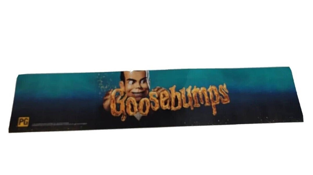 Goosebumps Movie Promo Insert Rare Picture Sign Banner Etsy