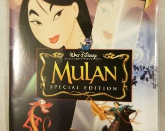 Mulan Dvd Etsy