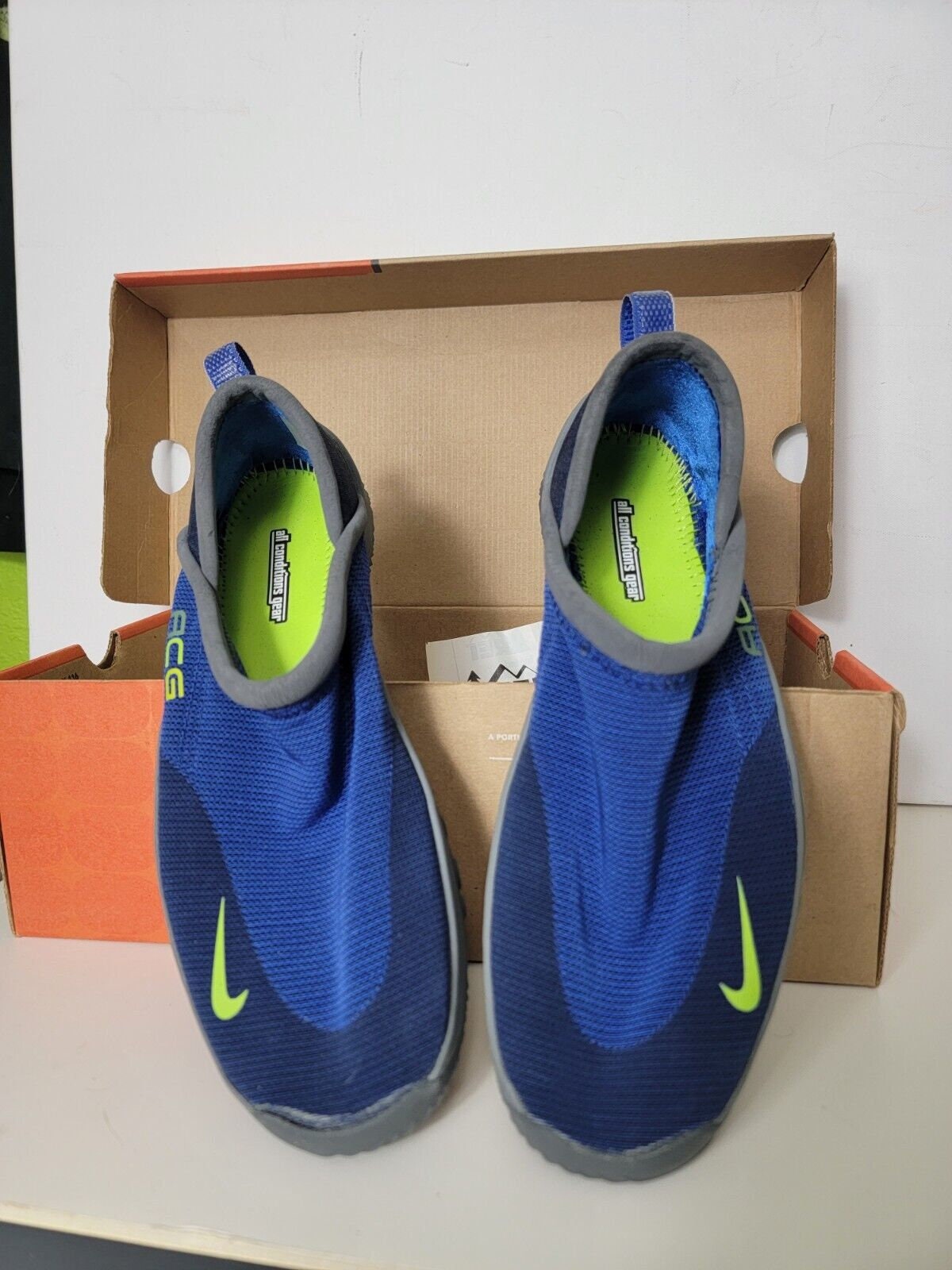 Nike Socks Aqua Custom