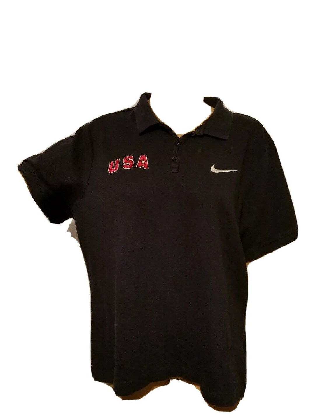 Team USA Navy Blue Polo Shirt Womens Size XL Nike Team Etsy