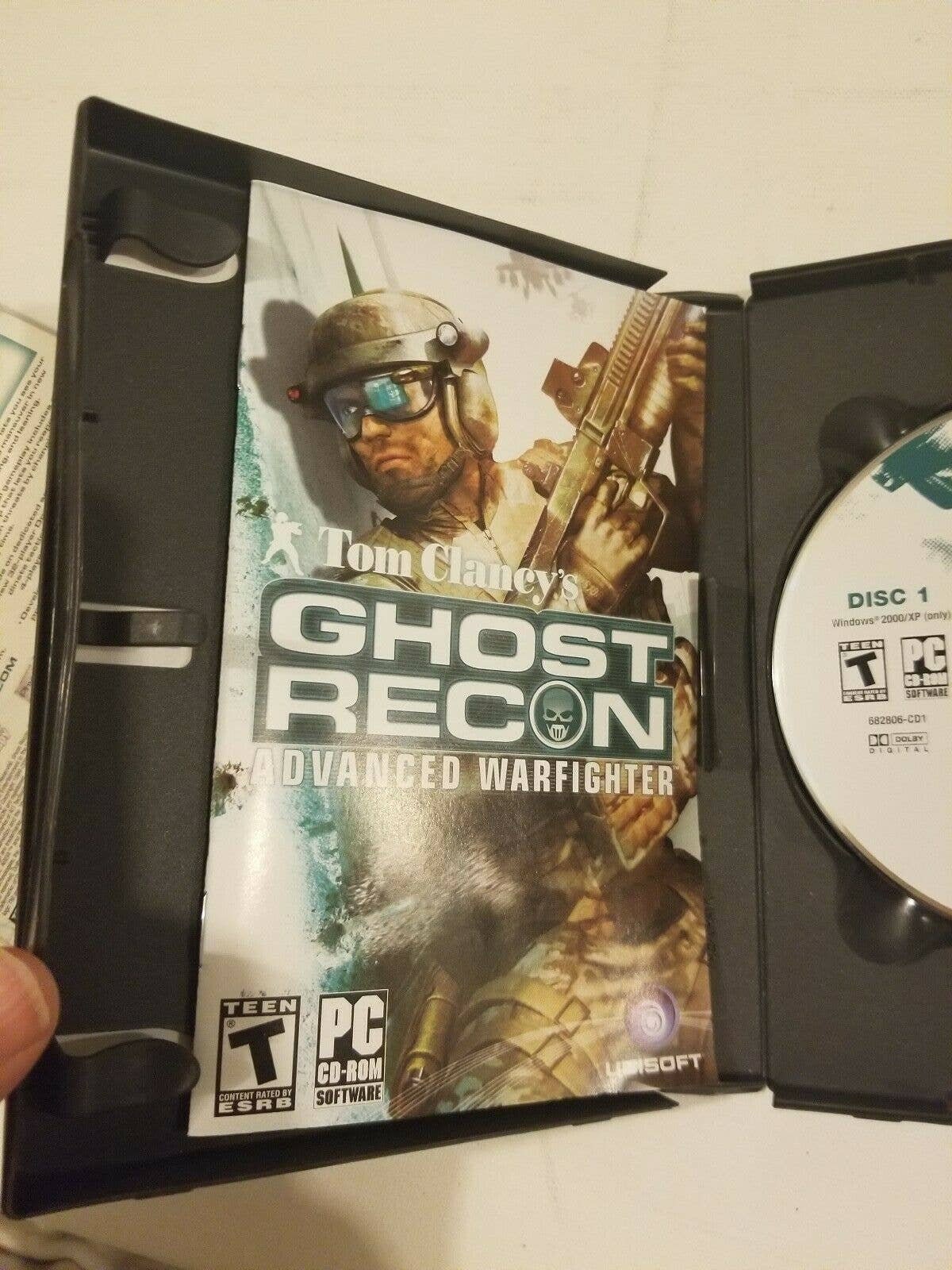 Tom Clancy's Ghost Recon: Advanced Warfighter - PC CD Rom Software  5031366017703