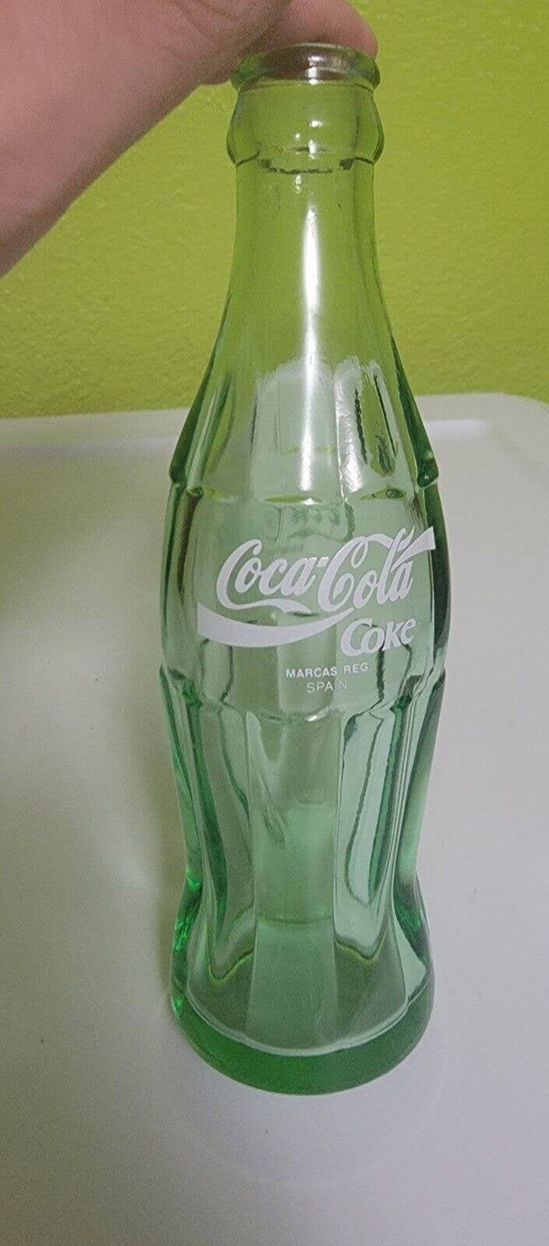 Rare Vintage Soda Pop Glass Bottle Coca Cola Coke Spain Marcas Etsy