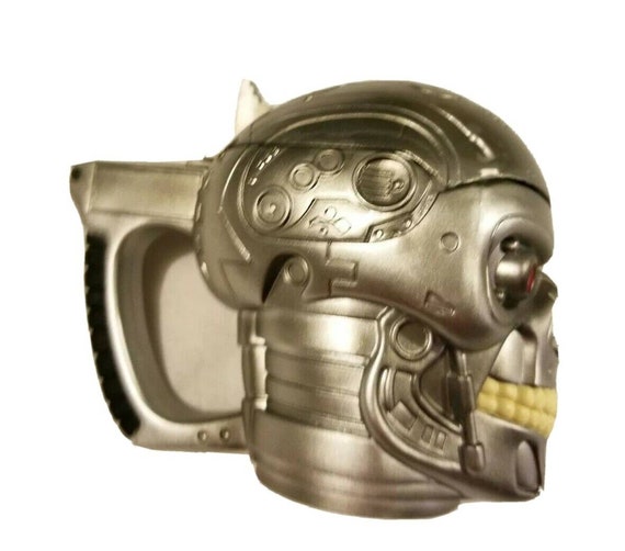 Terminator 3d Plastic Lidded Cup T 1000 Universal Studios Etsy