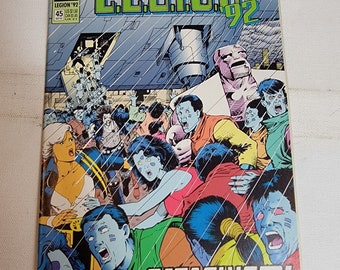 Comic The Legion '92 45 DC Comics Cataclysm