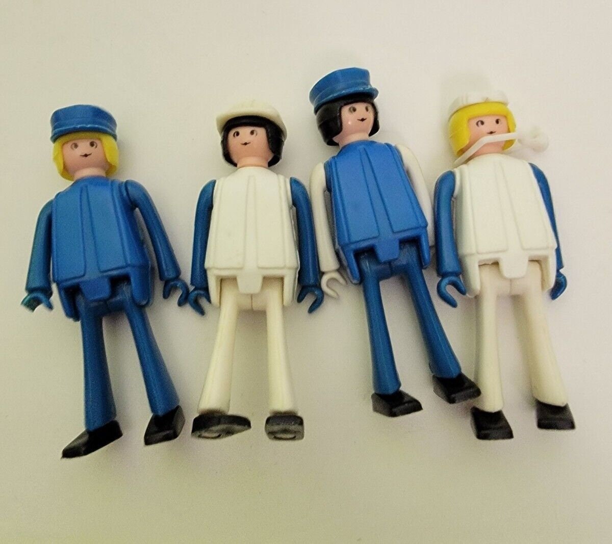 Playmobil Figures Lot Vintage 1974 Lot of 4 as Shown 1970s VTG