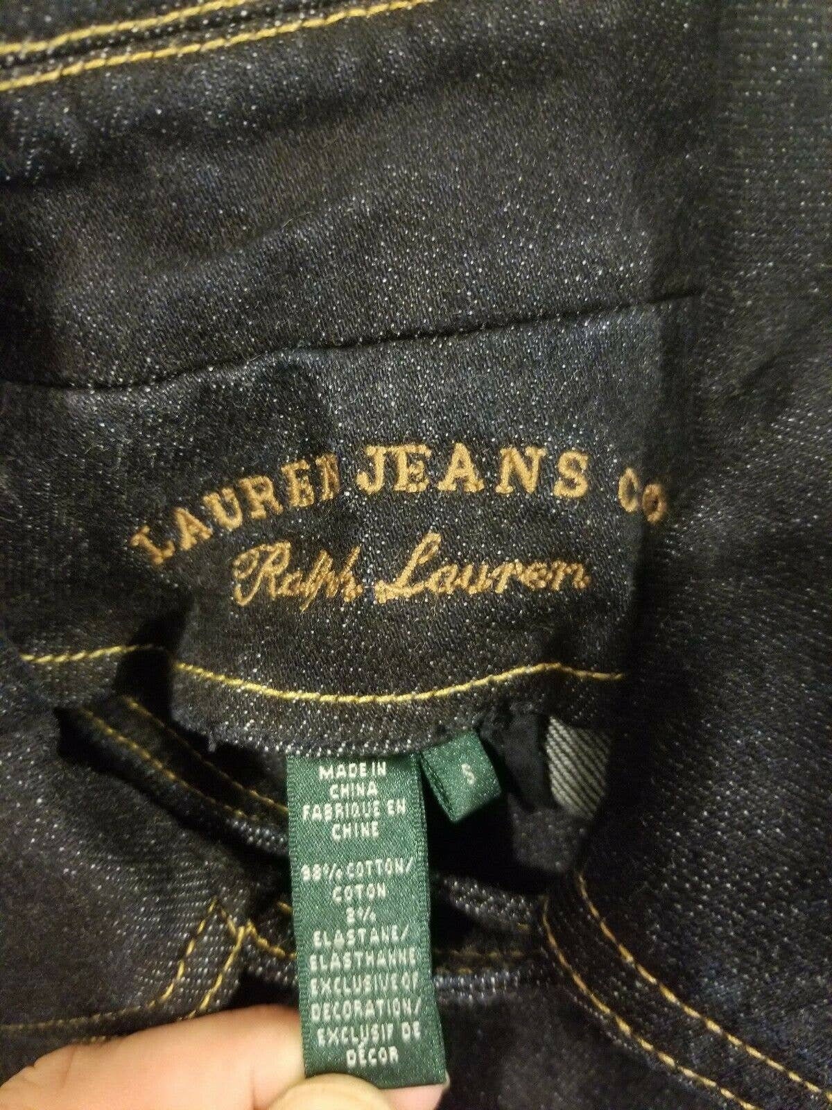 Ralph Lauren Jeans Co Denim Jean Jacket 