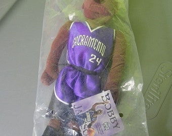 2003 Sacramento Kings 10" Bobby Jackson 24 Promo Subway Plush Toy Vintage NOS