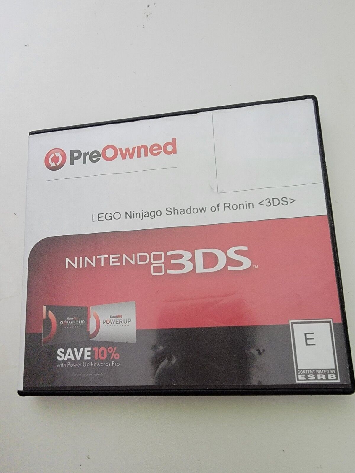 LEGO Ninjago Shadow of Ronin Nintendo 3DS Game Only Etsy