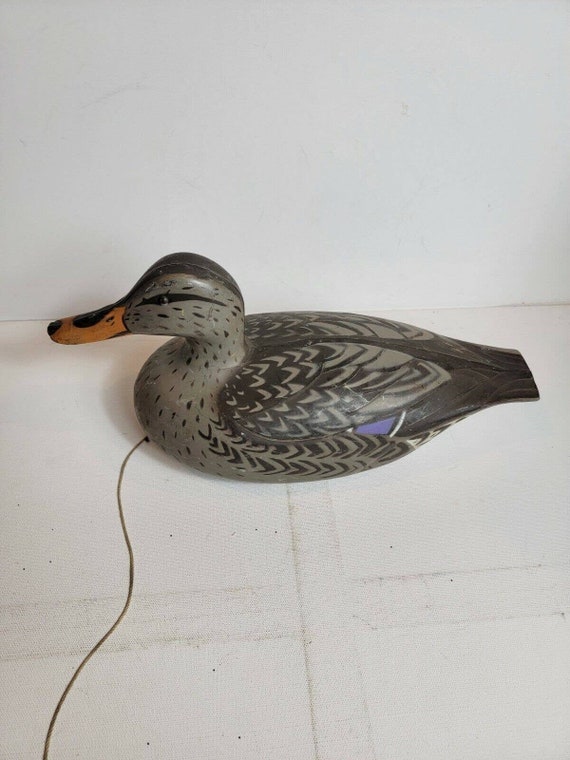 Vintage Brown Plastic D9 Victor Decoy Duck 1967 Woodstream Etsy