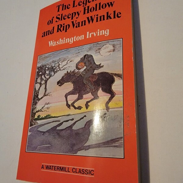 The Legend of Sleepy Hollow and Rip Van Winkle Paperback Book Vintage 1980