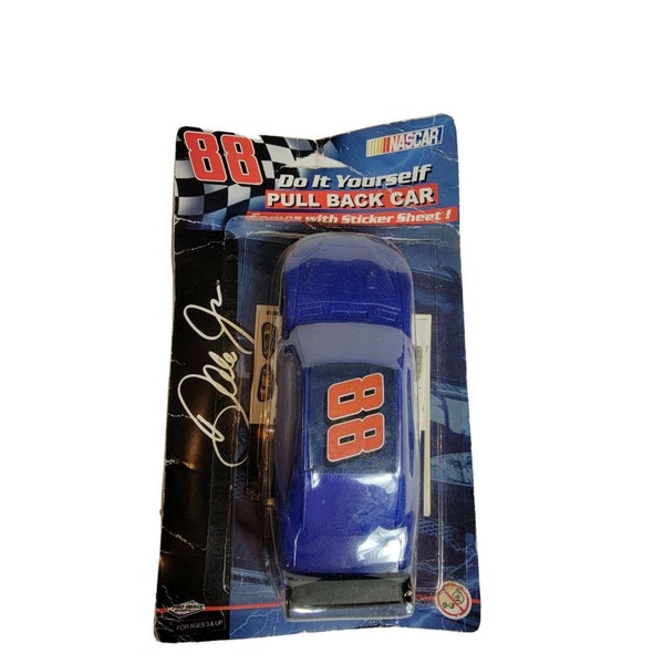 Nascar Dale Earnhardt Jr 88 Hágalo usted mismo Pullback Car Blue Pro Image Sport