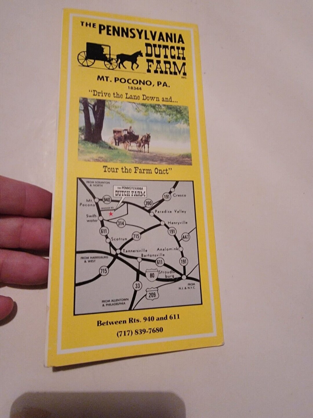 Vintage Brochure Travel Pamphlet Booklet Handout Pennsylvania Dutch Vintage Brochure Travel Pamphlet Booklet Handout Pennsylvania Dutch