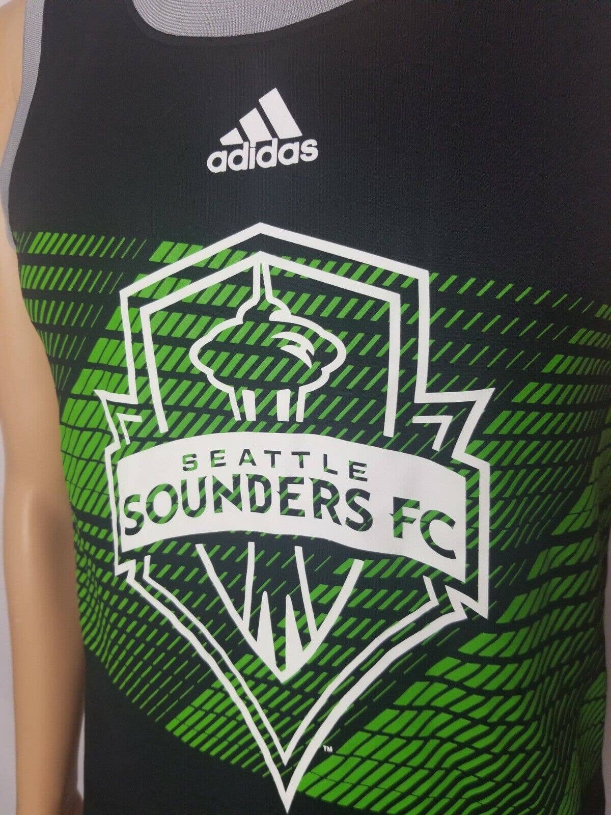 adidas Seattle Sounders Originals Vneck Soccer Jersey Tshirt in