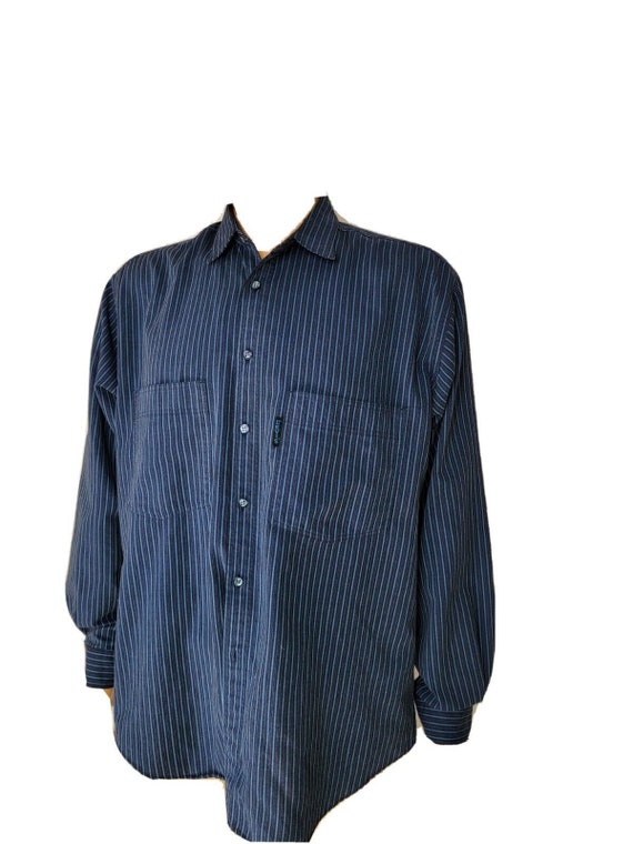 Vintage Levi's Silver Label Mens Button Up Shirt … - image 1