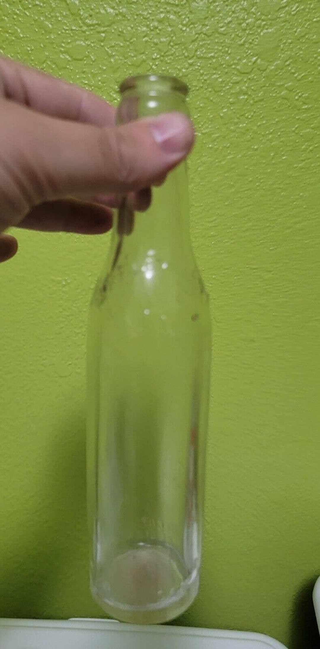 Rare Vintage Antique Soda Pop Glass Bottle Mt. Mount Pleasant Beverages