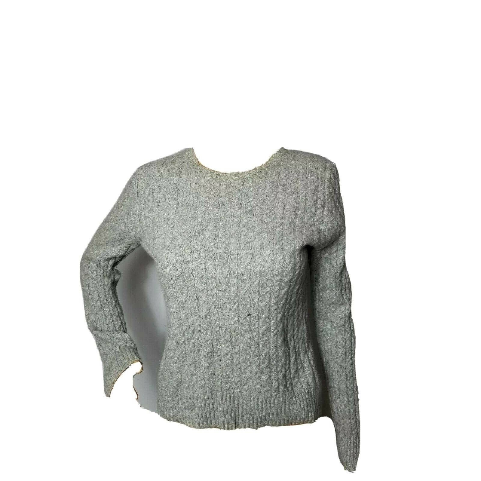 Express Design Studio Cable Knit Sweater Cashmere Wool Angora - Etsy India