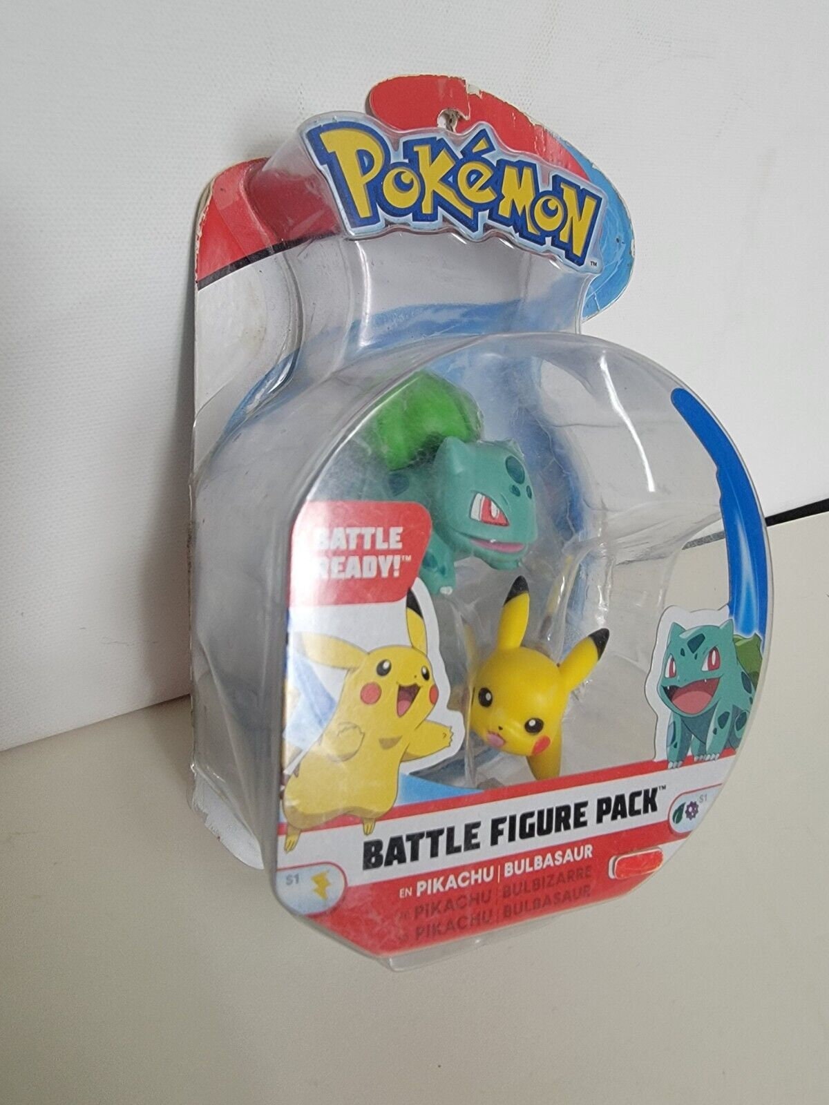 Pokémon Figurine Jouet - 6 Pack - Figurine de combat - Pikachu/Bulbas
