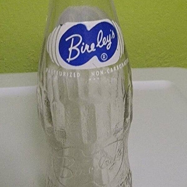 Rare Vintage Antique Soda Pop Glass Bottle Bireley's Non Carbonated Pasteurized