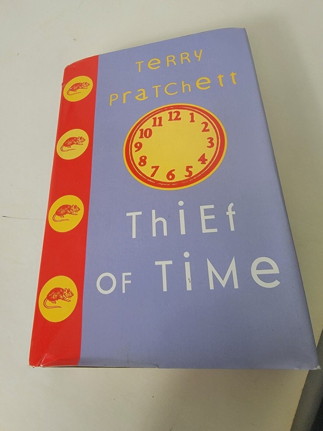 Thief of Time discworld Terry Pratchett Vintage Hardback Etsy