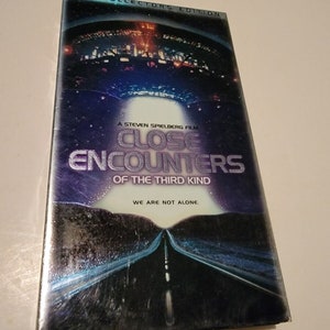 Close Encounters of the Third Kind VHS The Collectors Edition Movie Film Video