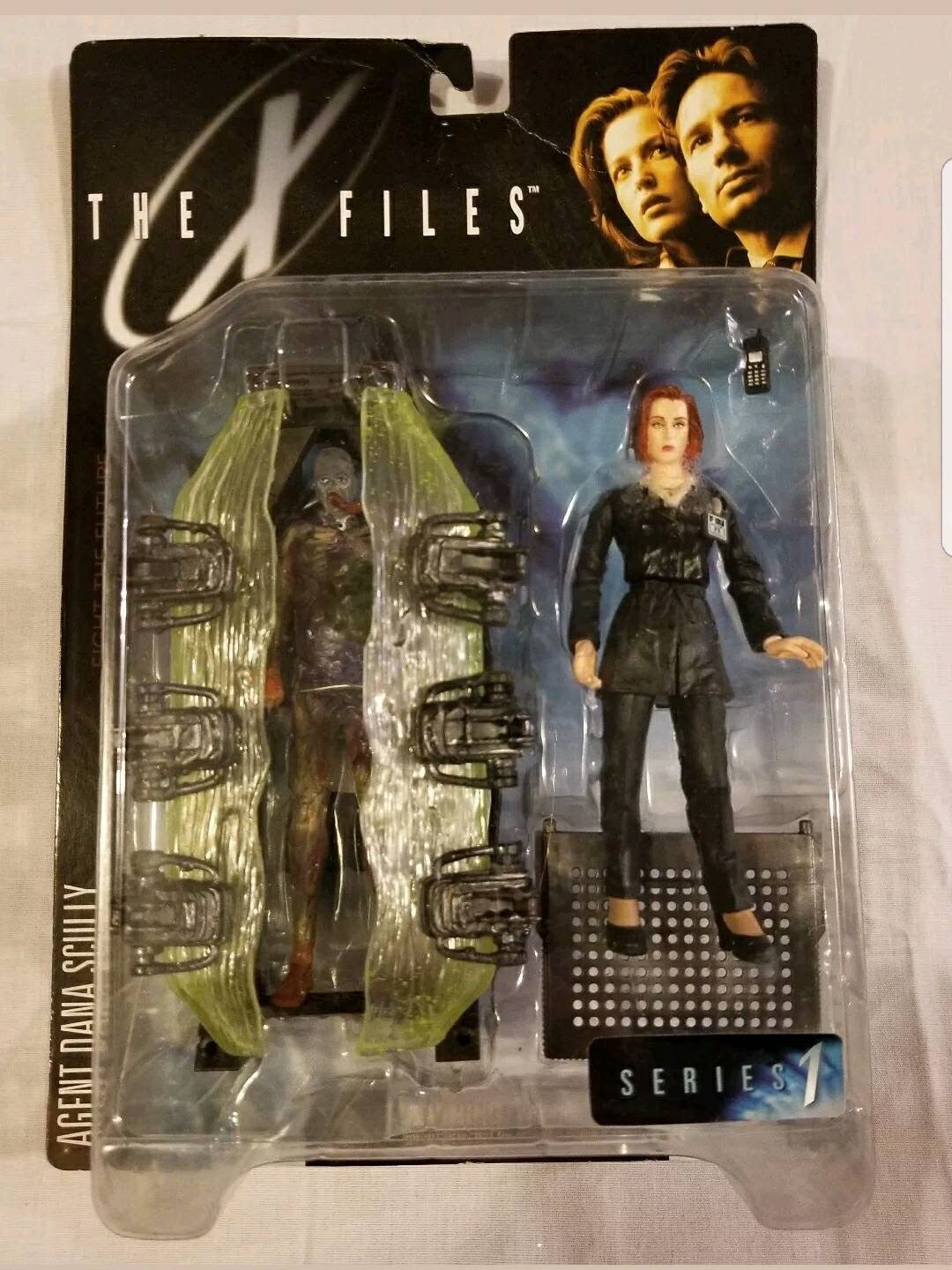 McFarlane Toys 1998 The X-Files Series 1 Agent Scully With Alien Action Figure for sale online