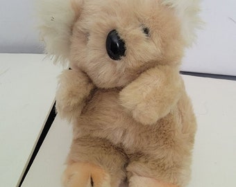 Vintage Russ Berie Olli Koala Bär selten Plushie Plüsch Stofftier