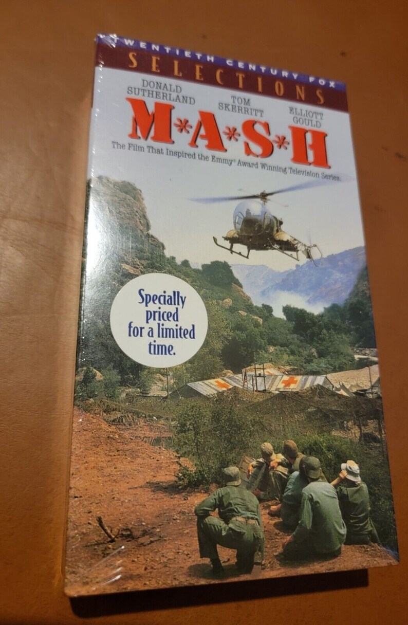Mash the Movie vhs Tape 20th Century Fox Selections 1996 Etsy