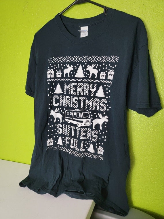 Merry Christmas Shitters Full T-Shirt Christmas Va