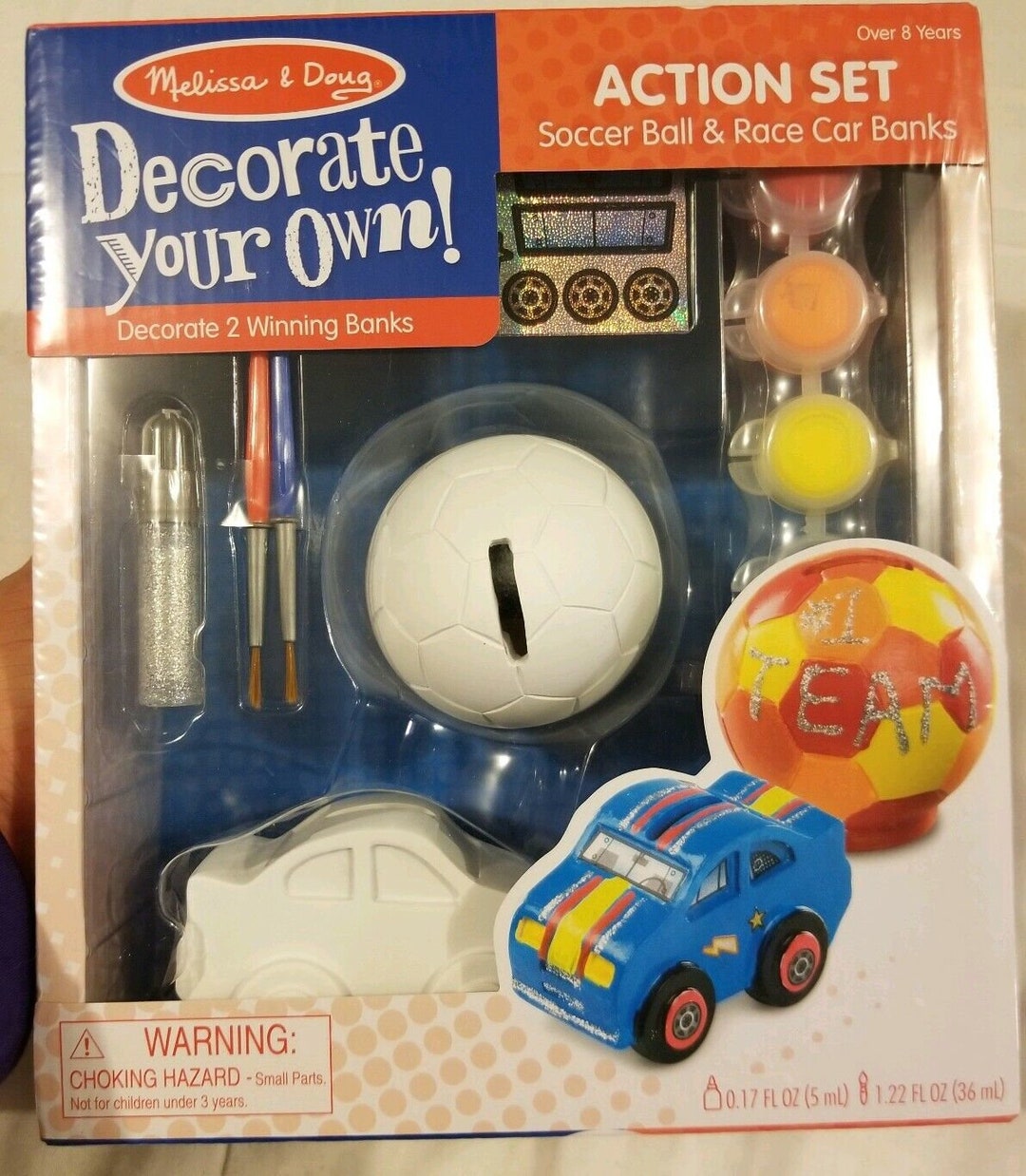 Melissa and doug decorate your own race car hotsell
