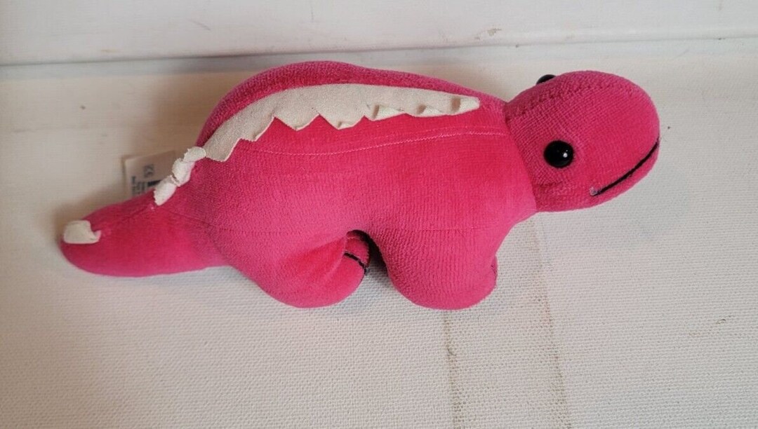 Vintage Plush Dinosaur Stuffed Animal 1990s VTG 90s Plushie Etsy