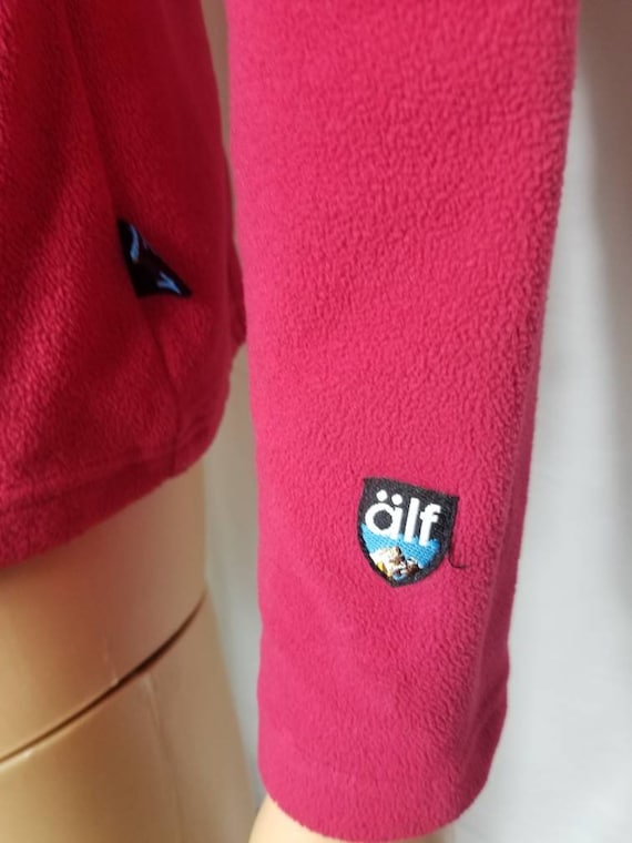 Vintage Alf Clothing Kuhl Red Microchamois Fleece Jacket Pullover