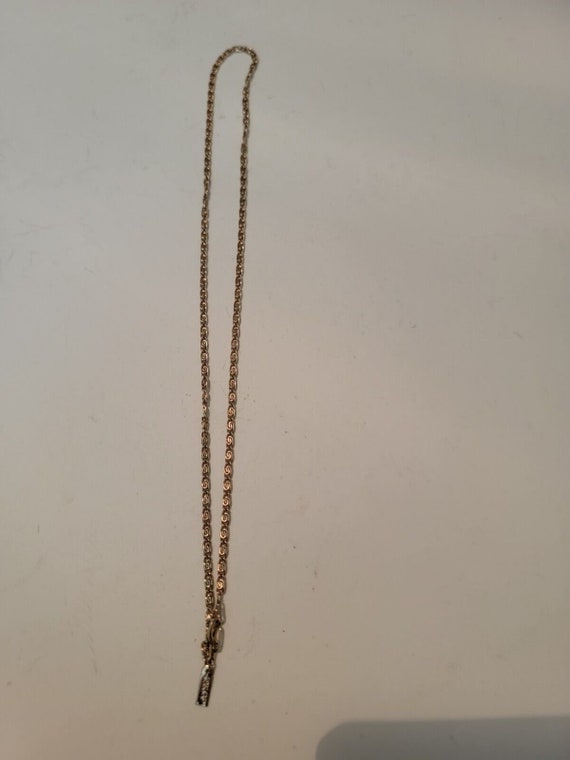 18k GP Stamped Gold Plated Chain Necklace - image 1