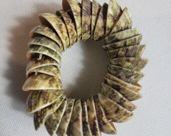 Vintage Seashell Bracelet Sea Shells VTG