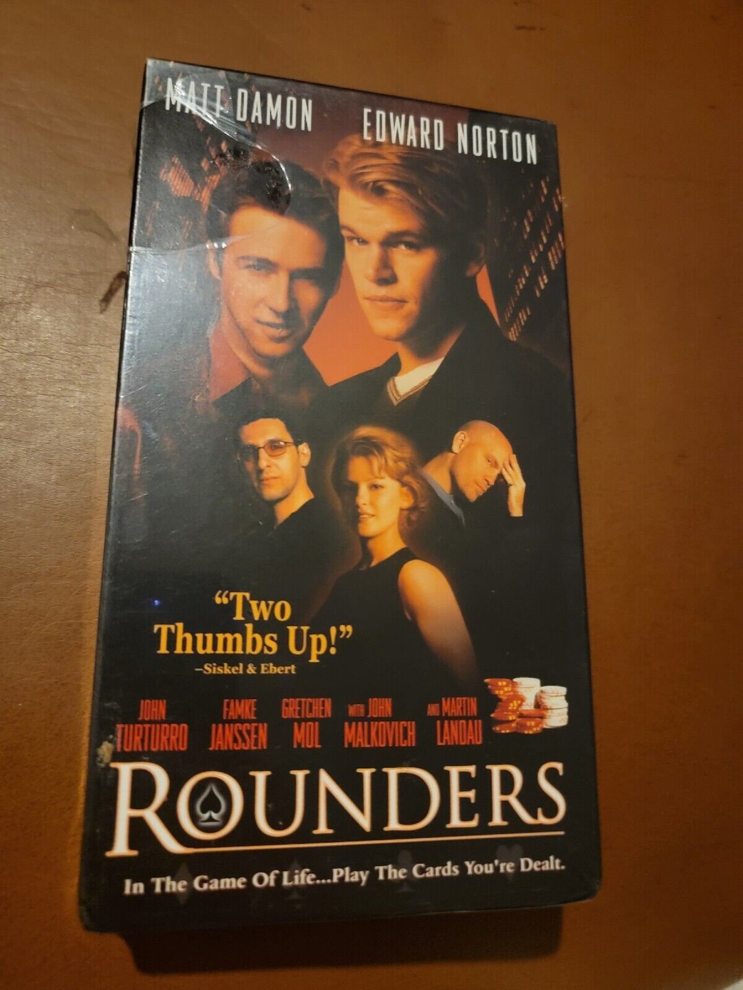 Rounders [VHS] – UK Import, Poker-Kultfilm Mit Matt Damon & Edward Norton, Spannendes Drama über Schulden & Risiko