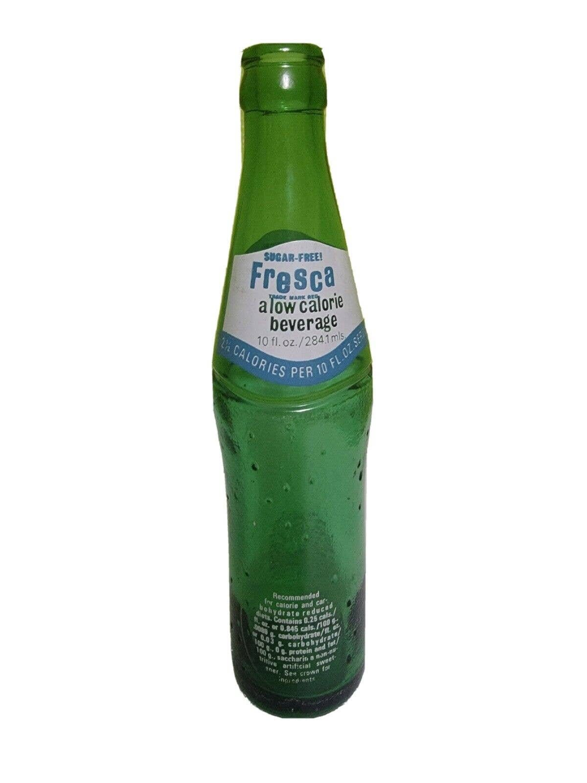 fresca-soda-16-oz-green-dimpled-glass-bottle-coca-cola-vintage-lupon