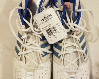 Rare Adidas Sample TS Reggie III Mi White Football Cleats Bush Signature Series