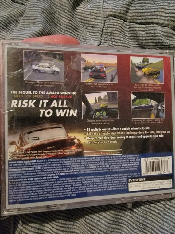 Road & Track Presents: The Need for Speed SE Jewel Case (PC, 1999) for sale  online