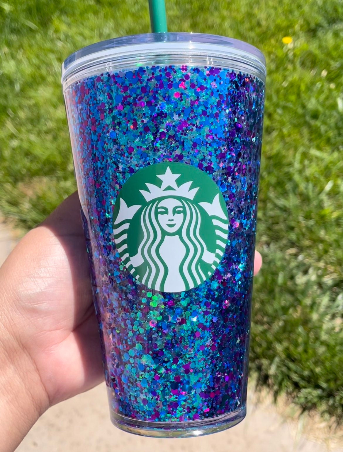 Glitter Globe Tumbler Starbucks Etsy