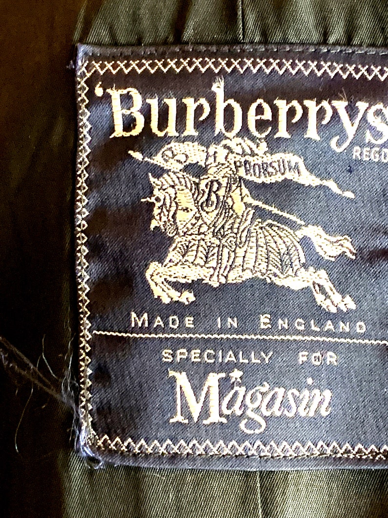 Mutton værtinde hovedvej Vintage Burberry Prorsum for Magasin Burberry's Solgardine | Etsy