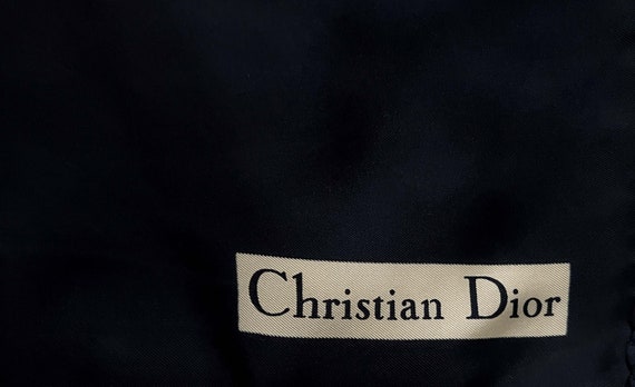 Vintage 70s Christian Dior monogram silk scarf - image 5