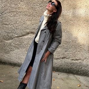 Vintage Fendi Fendissime Coat Trench Coat Vichy Check