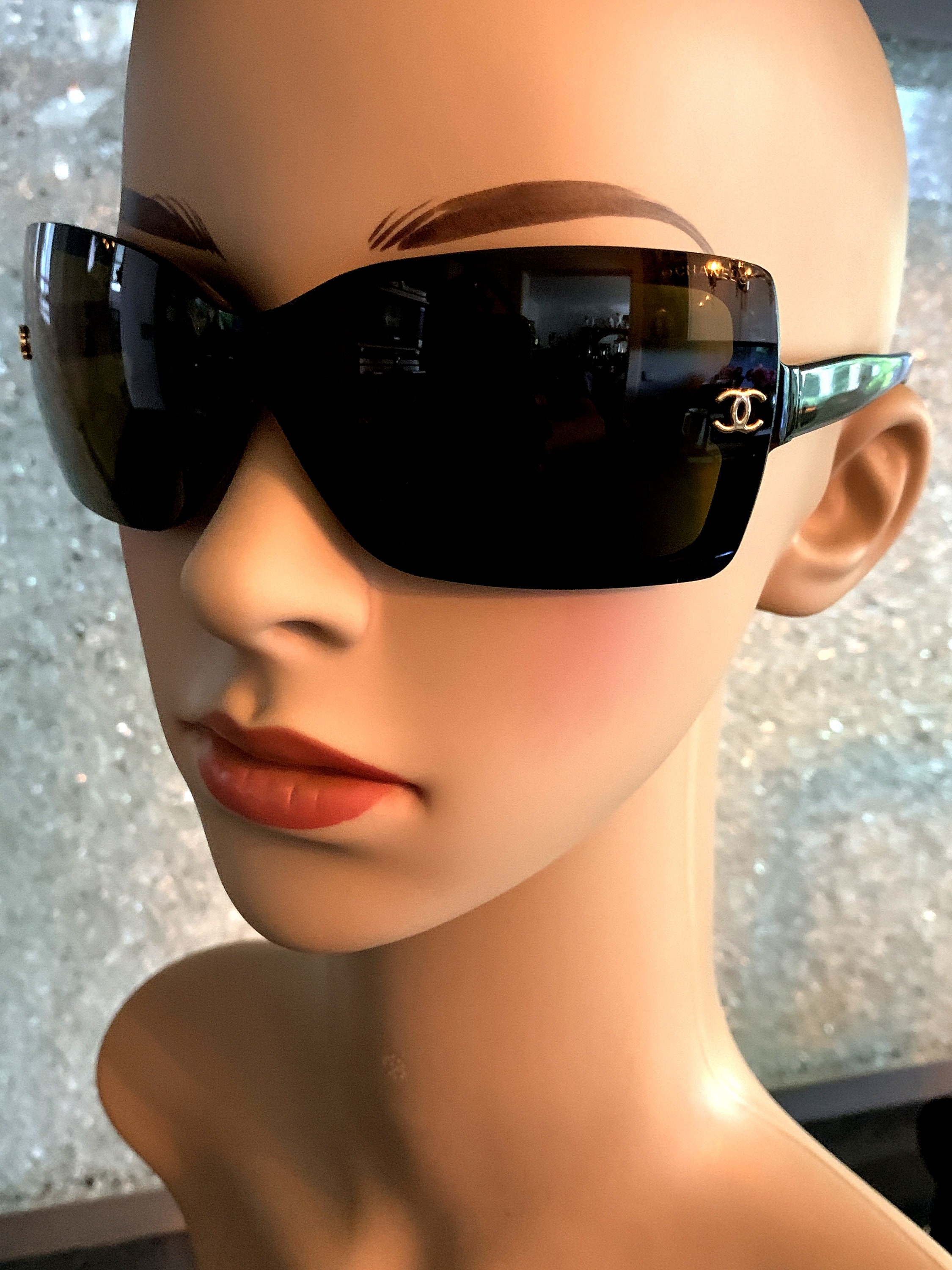 Chanel Modello 4002 Sunglasses Lunette Brille Y2k Shades 