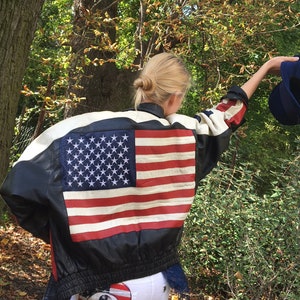 Chaqueta Deporte Mujer Negra Bandera