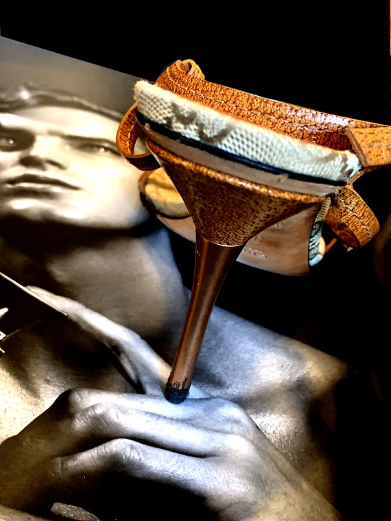 Vintage Gucci Guccissima GG Monogram Sandals Tom … - image 7