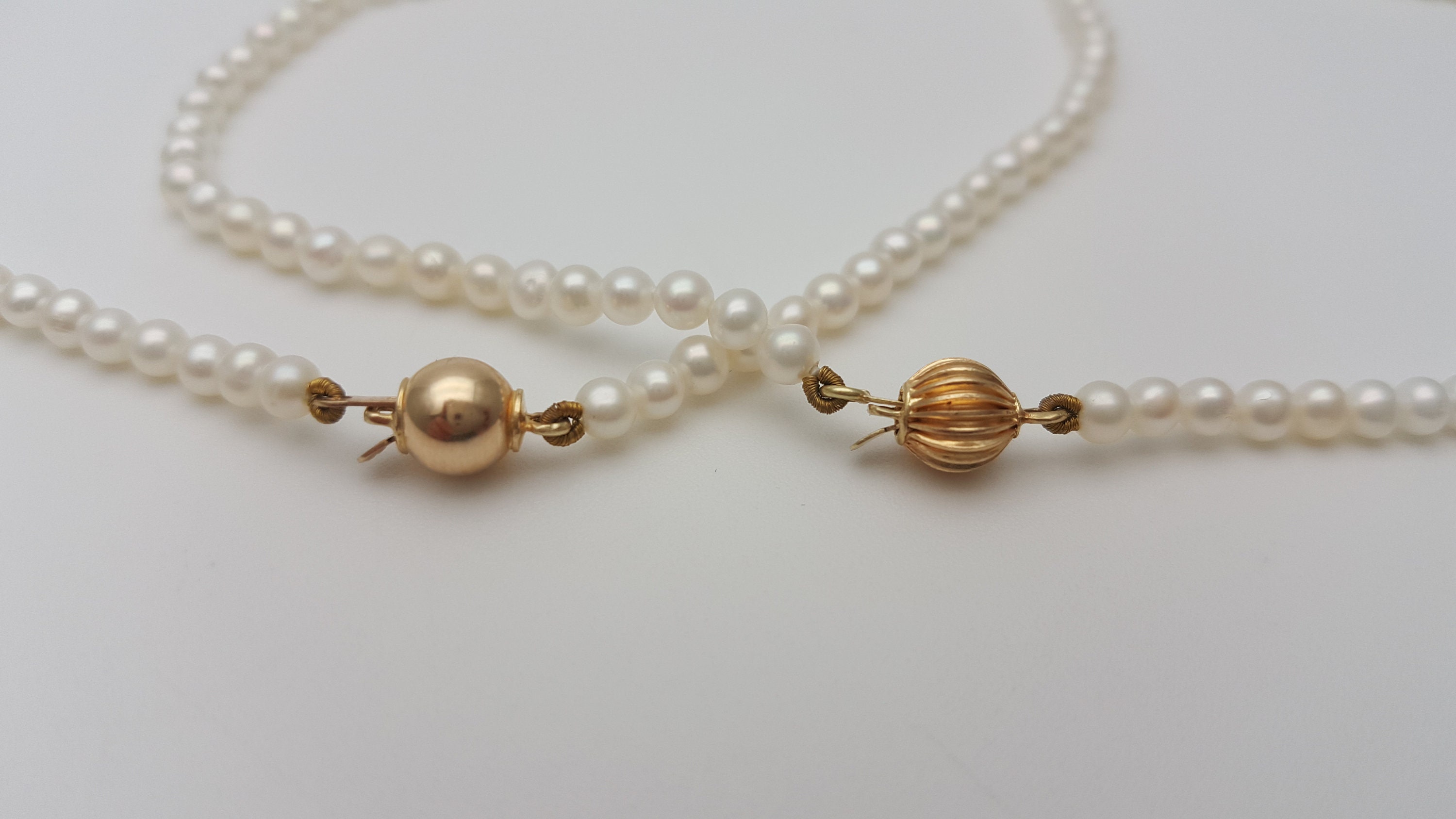 Offset freshwater cultured pearl circle necklace best sale