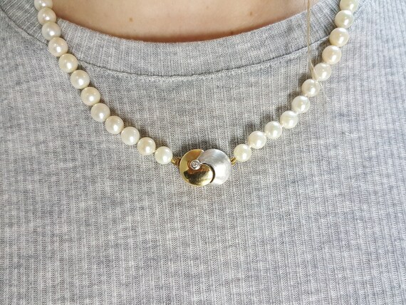 Beautiful Japanese Pearl Necklace High 