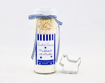 Dog biscuits Baking mix dog treat with cookie cutter terrier, treat for dogs, pet food, gift animal lover, 3,63 Euro / 100g