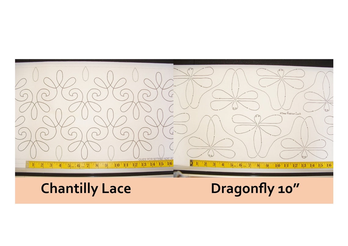 Longarm Pantograph Quilting Designs Etsy