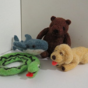 Mini Iconic IKEA Inspired Needle Felted Characters